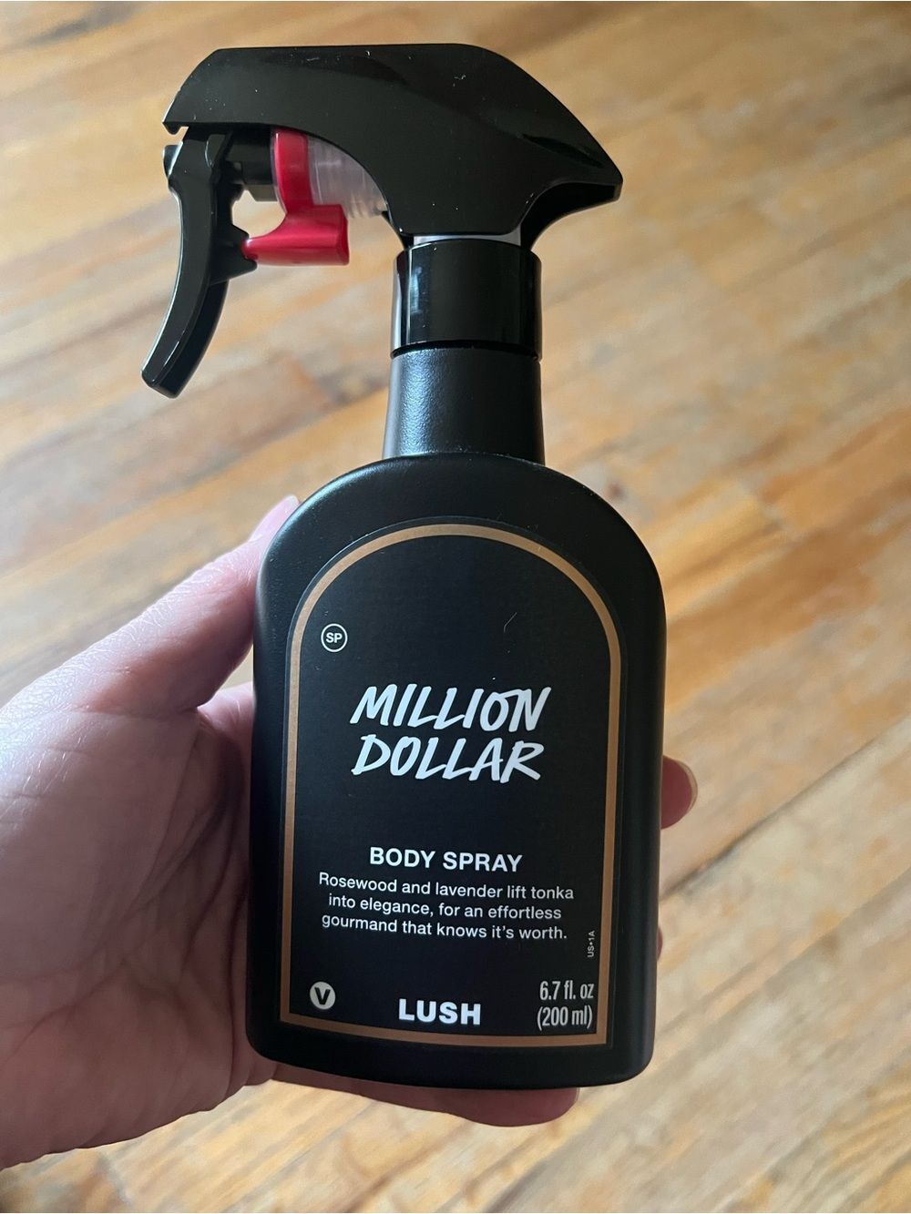 LUSH LIMITED EDITION MILLION DOLLAR BODY SPRAY BRAND NEW 6.7 oz